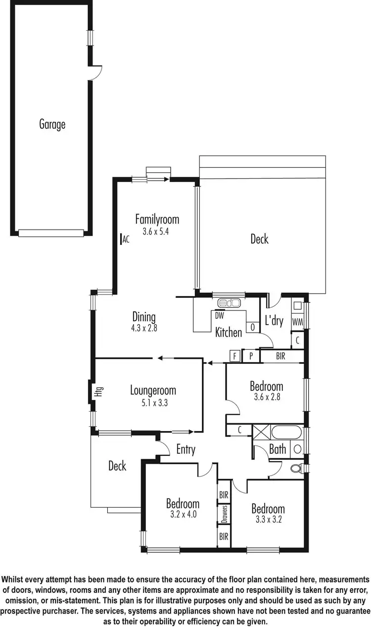 Floorplan of Homely house listing, 3 Karingal Cres, Aspendale VIC