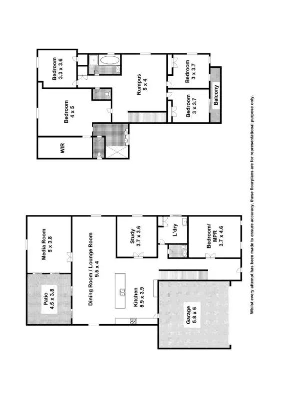 Floorplan of Homely house listing, 11 Mizen Pl, Holland Park West QLD