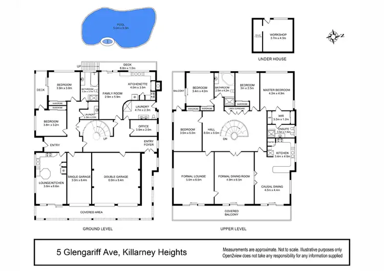 Floorplan of Homely house listing, 5 Glengariff Ave, Killarney Heights NSW