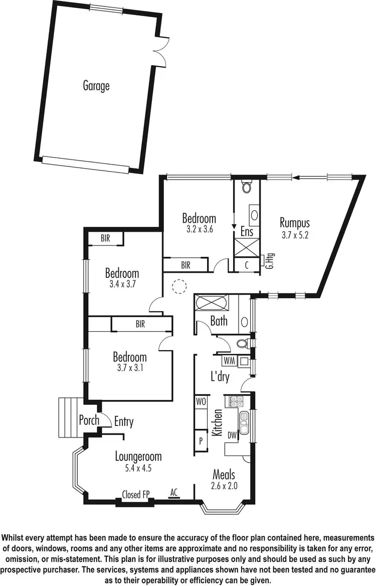Floorplan of Homely house listing, 205 Centre Dandenong Rd, Cheltenham VIC
