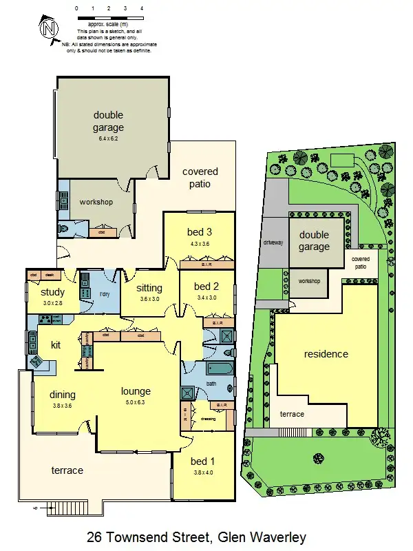 Floorplan of Homely house listing, 26 Townsend St, Glen Waverley VIC