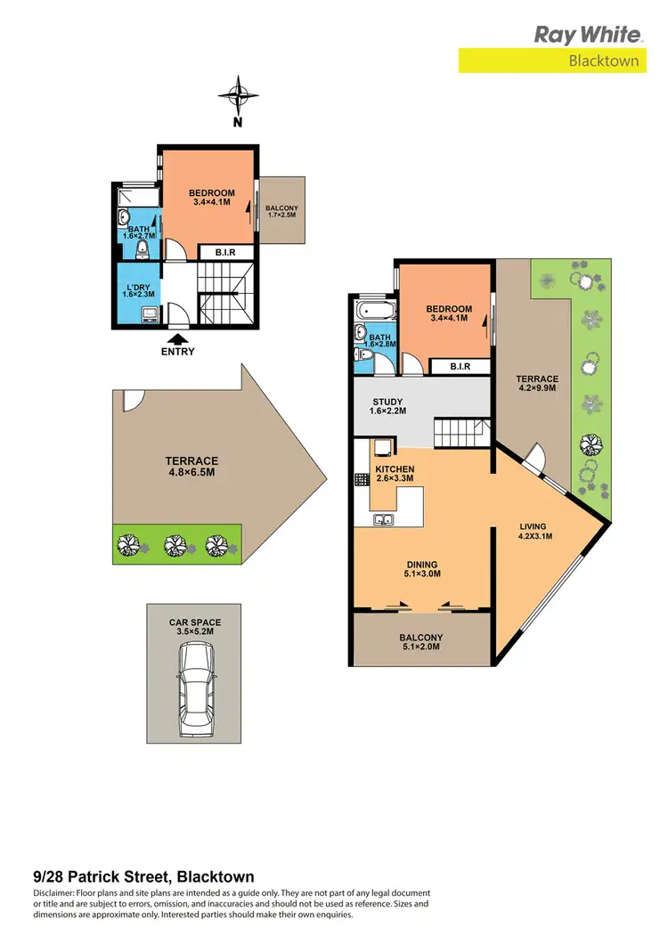 Floorplan of Homely apartment listing, 9/28 Patrick St, Blacktown NSW