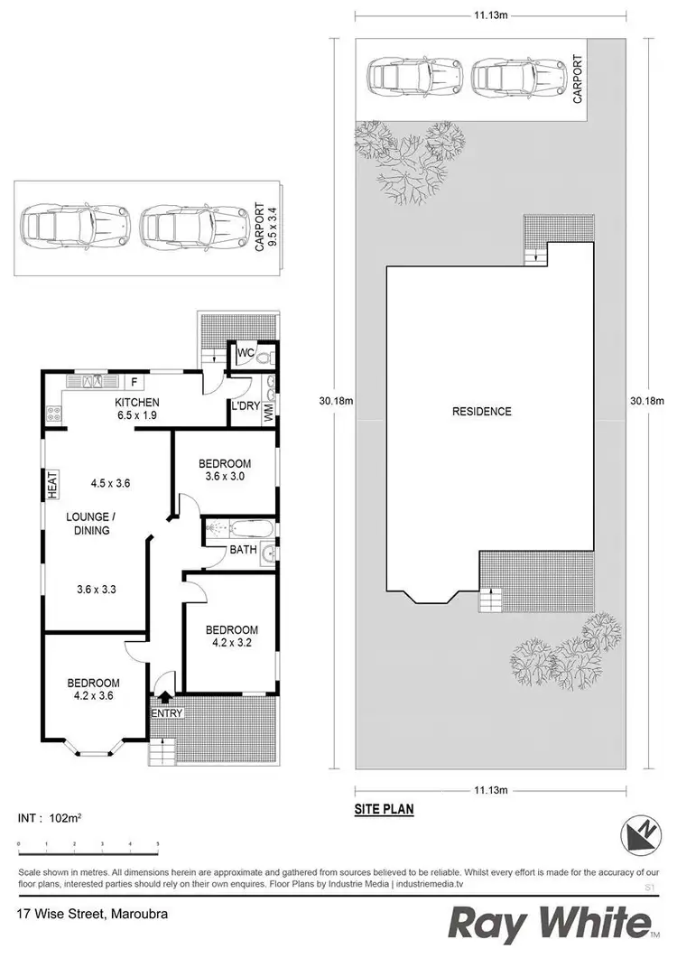 Floorplan of Homely house listing, 17 Wise St, Maroubra NSW