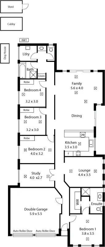 Floorplan of Homely house listing, 48 Emerald Blvd, Aldinga Beach SA