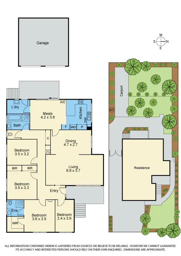 Floorplan of Homely house listing, 24 Highview Dr, Doncaster VIC