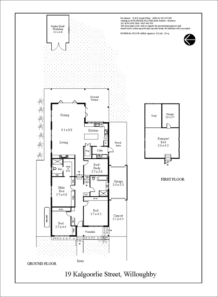 Floorplan of Homely house listing, 19 Kalgoorlie St, Willoughby NSW