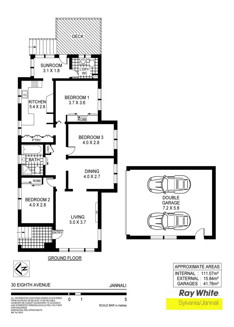 Floorplan of Homely house listing, 30 Eighth Ave, Jannali NSW