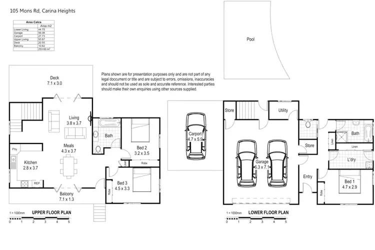 Floorplan of Homely house listing, 105 Mons Rd, Carina Heights QLD