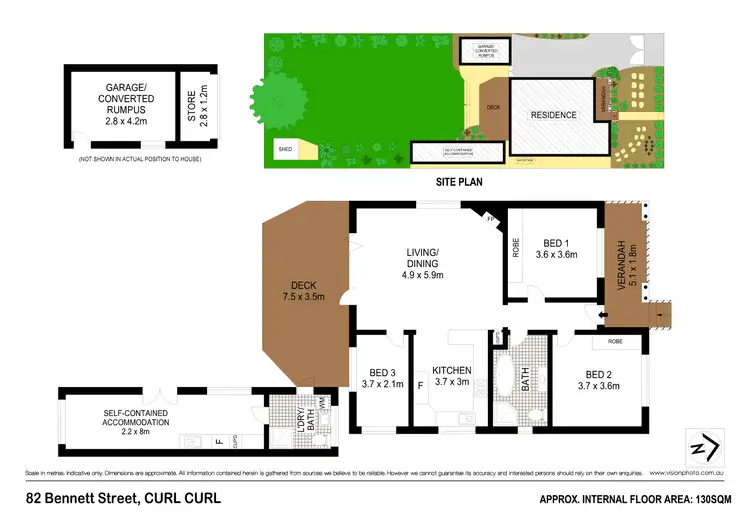 Floorplan of Homely house listing, 82 Bennett St, Curl Curl NSW