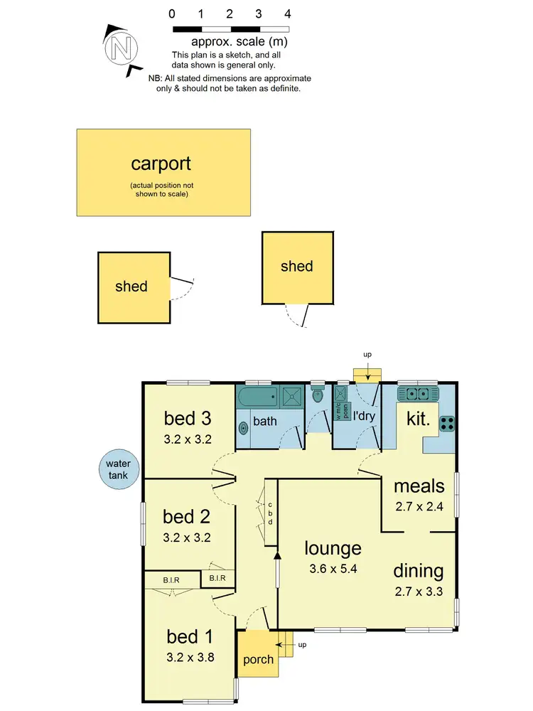 Floorplan of Homely house listing, 157 EASTFIELD Rd, Croydon VIC