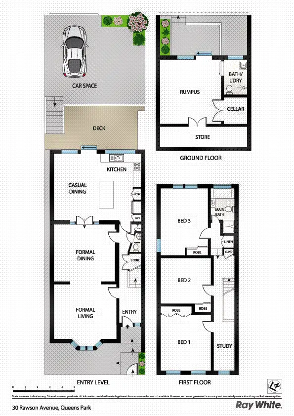 Floorplan of Homely house listing, 30 Rawson Ave, Queens Park NSW