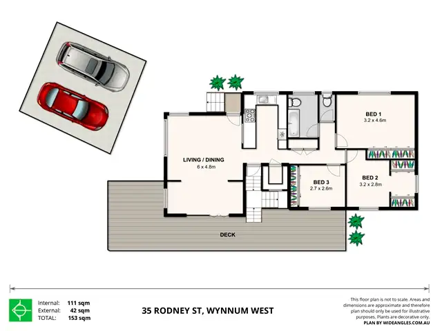 Floorplan of Homely house listing, 35 Rodney St, Wynnum West QLD