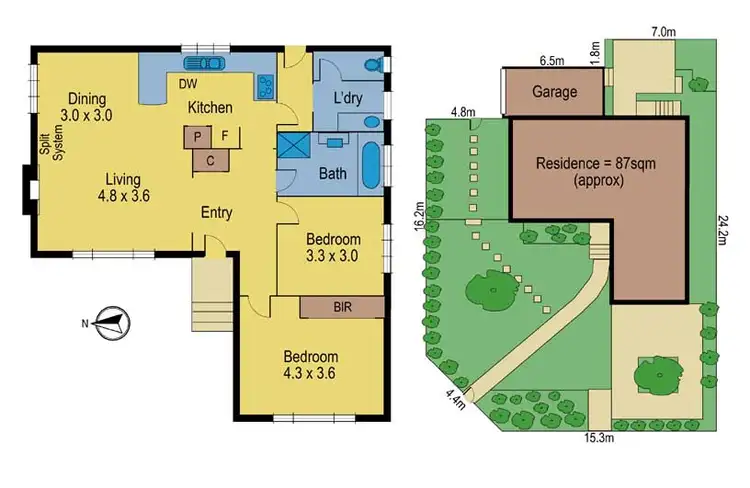 Floorplan of Homely house listing, 1/40 Morton Rd, Burwood VIC