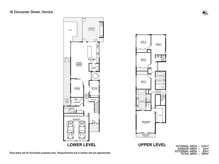 Floorplan of Homely house listing, 16 Doncaster St, Hendra QLD