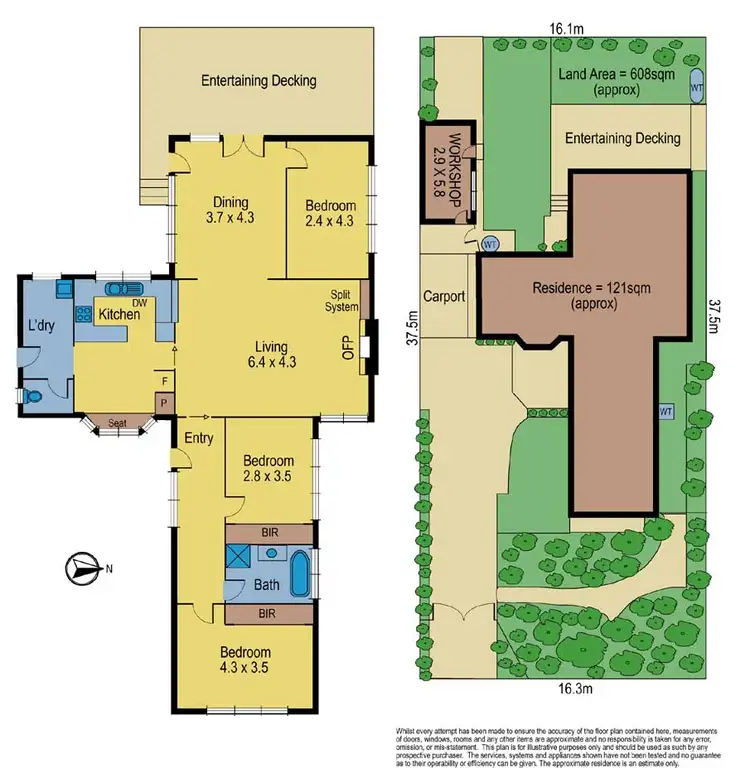 Floorplan of Homely house listing, 22 Morack Rd, Vermont VIC