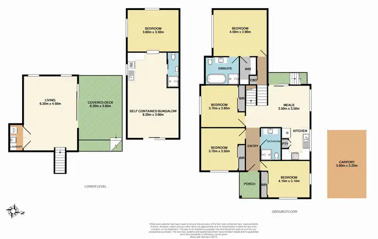 Floorplan of Homely house listing, 38 Tulip Cres, Boronia VIC