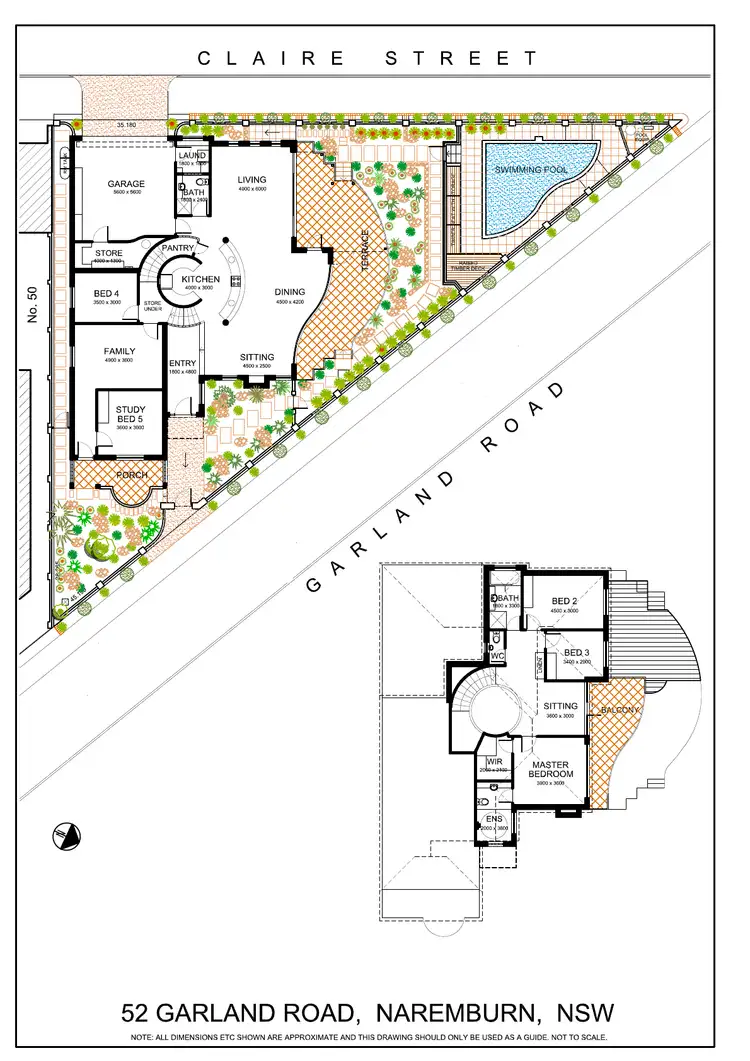 Floorplan of Homely house listing, 52 Garland Rd, Naremburn NSW