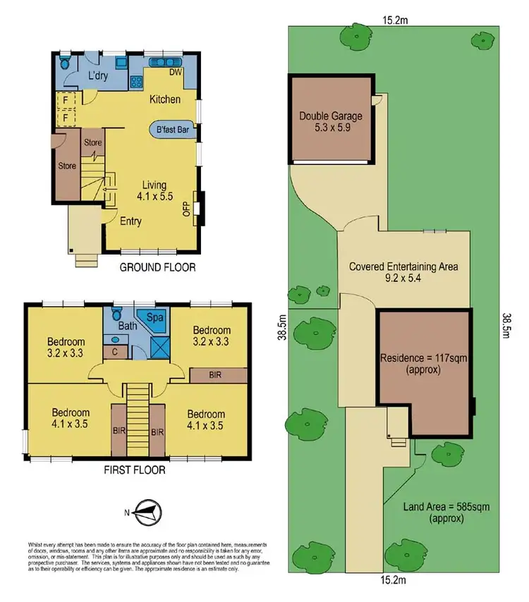 Floorplan of Homely house listing, 141 Mahoneys Rd, Forest Hill VIC