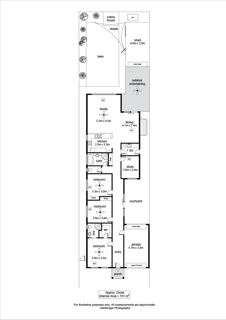 Floorplan of Homely house listing, 5 Parker Ave, Seaton SA