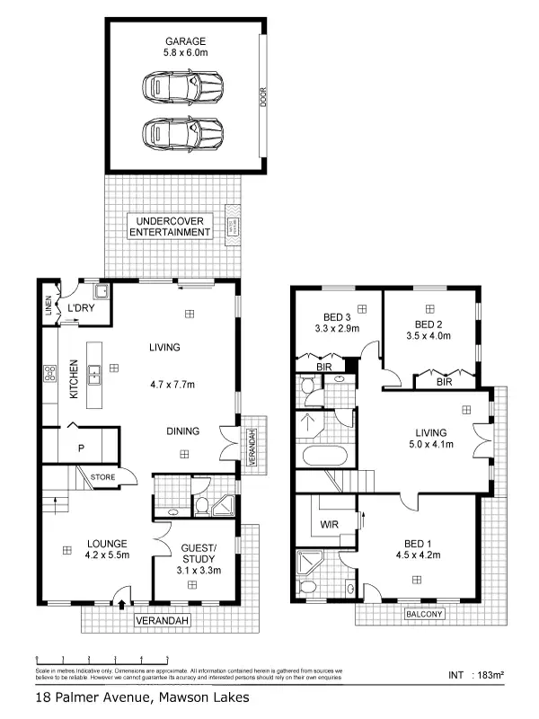 Floorplan of Homely house listing, 18 Palmer Ave, Northgate SA