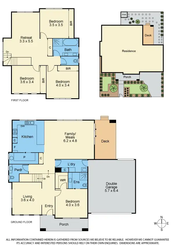 Floorplan of Homely house listing, 1 Bourke St, Bulleen VIC