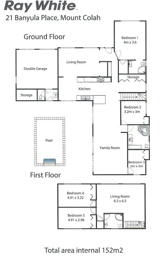 Floorplan of Homely house listing, 21 Banyula Pl, Mount Colah NSW