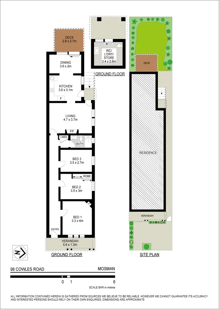 Floorplan of Homely house listing, 98 Cowles Rd, Mosman NSW
