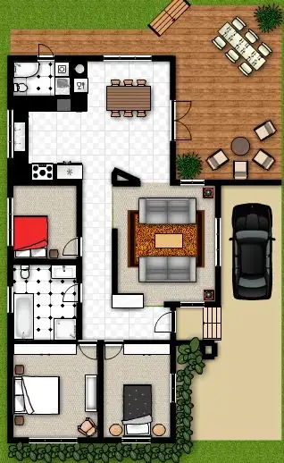 Floorplan of Homely house listing, 21 Milong St, Young NSW