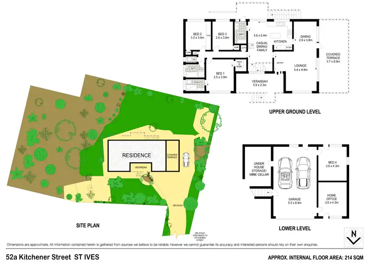 Floorplan of Homely house listing, 52a Kitchener St, St Ives NSW