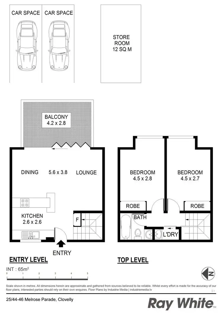 Floorplan of Homely apartment listing, 25/44-46 Melrose Pde, Clovelly NSW
