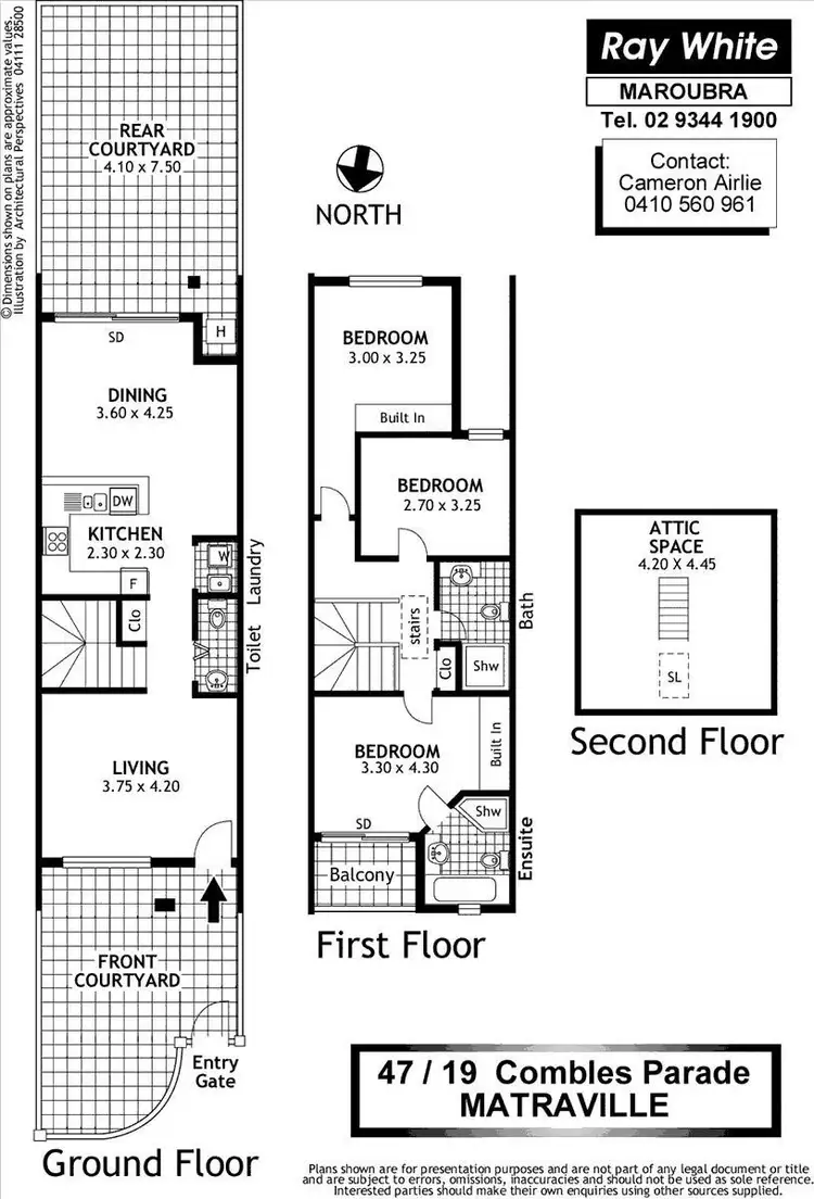Floorplan of Homely townhouse listing, 47 Combles Pde, Matraville NSW