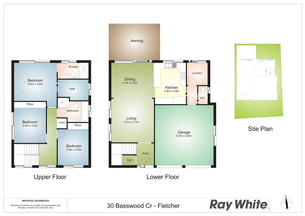 Floorplan of Homely house listing, 30 Basswood Cres, Fletcher NSW