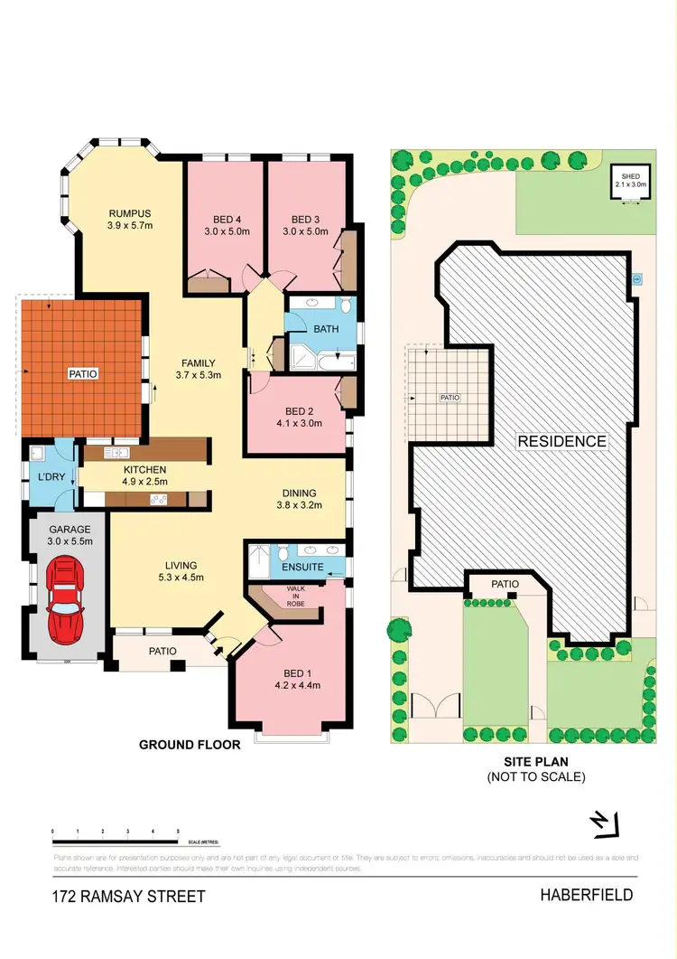 Floorplan of Homely house listing, 172 Ramsay St, Haberfield NSW