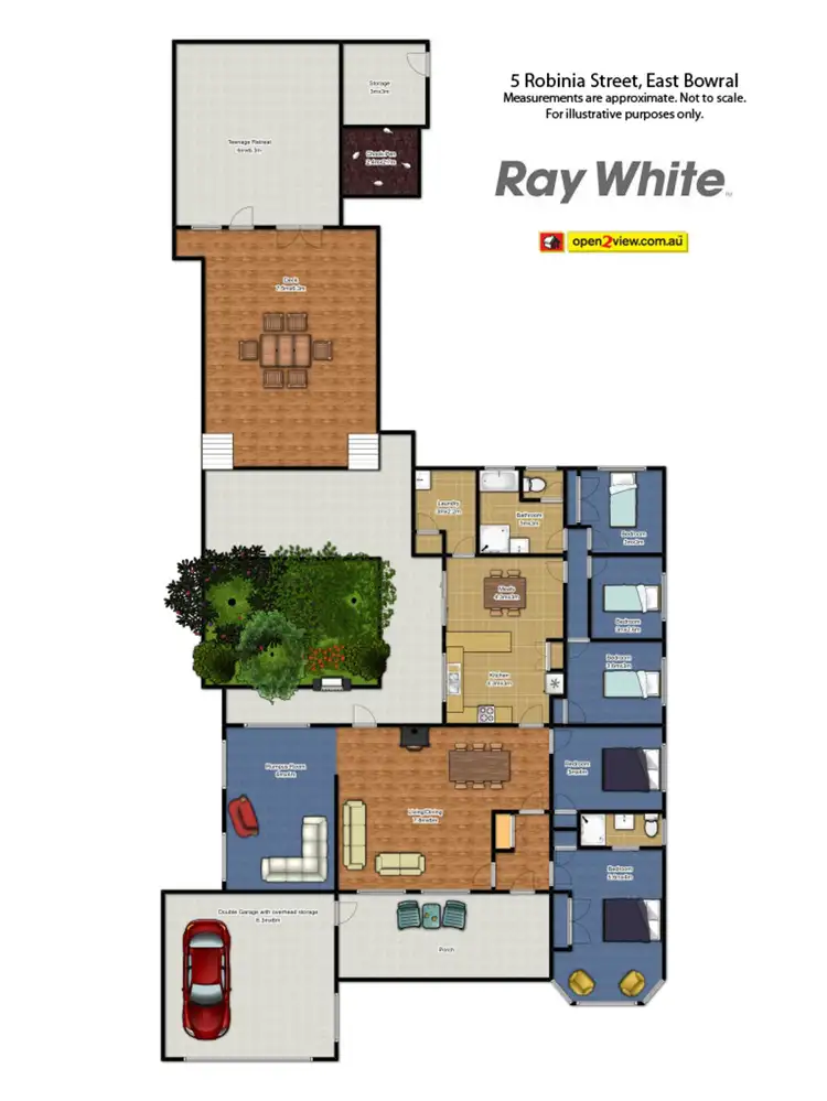 Floorplan of Homely house listing, 5 Robinia Dr, Bowral NSW