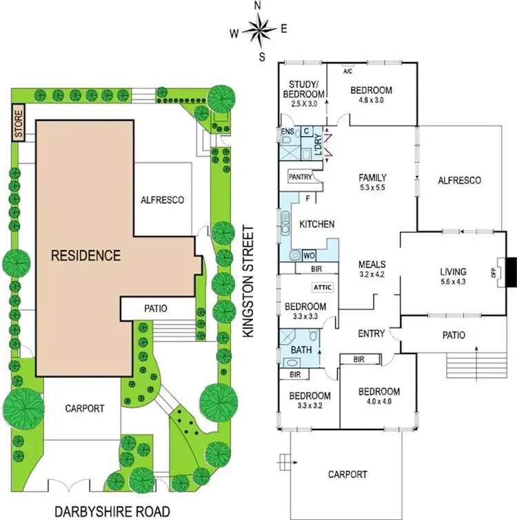 Floorplan of Homely house listing, 23 Darbyshire Rd, Mount Waverley VIC