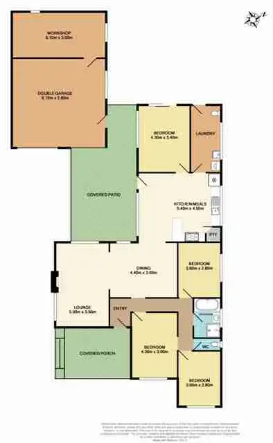 Floorplan of Homely house listing, 62 Scoresby Rd, Bayswater VIC