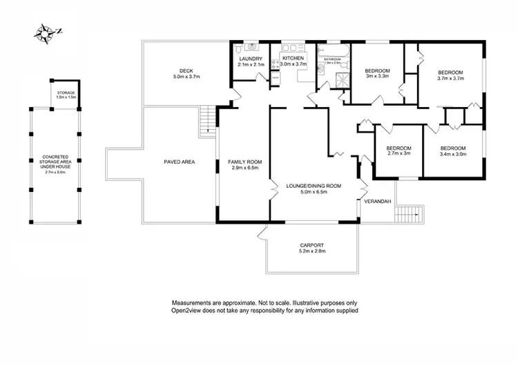 Floorplan of Homely house listing, 27 Bridgeview Cres, Forestville NSW