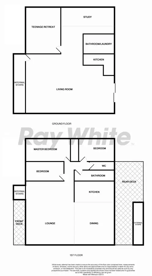 Floorplan of Homely house listing, 10 Deborah St, Kelso QLD