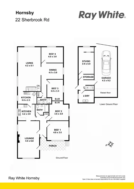 Floorplan of Homely house listing, 22 Sherbrook Rd, Hornsby NSW