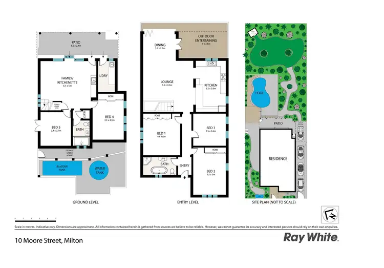 Floorplan of Homely house listing, 10 Moore St, Milton QLD