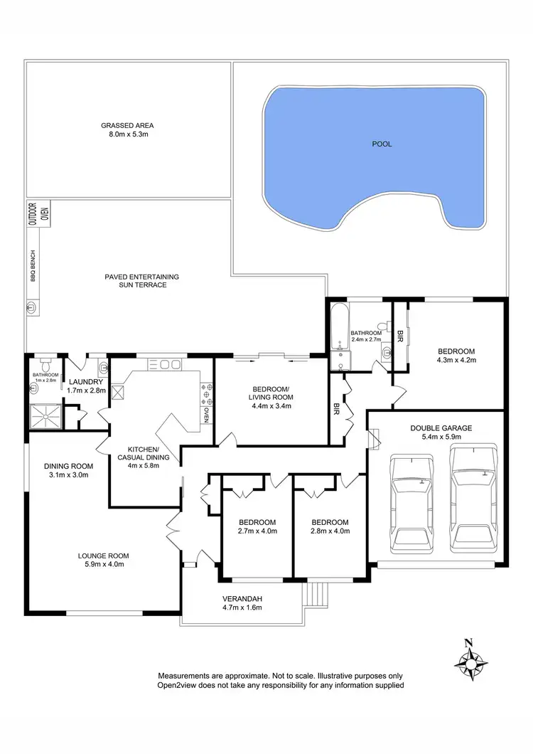 Floorplan of Homely house listing, 36 Ralston Ave, Belrose NSW