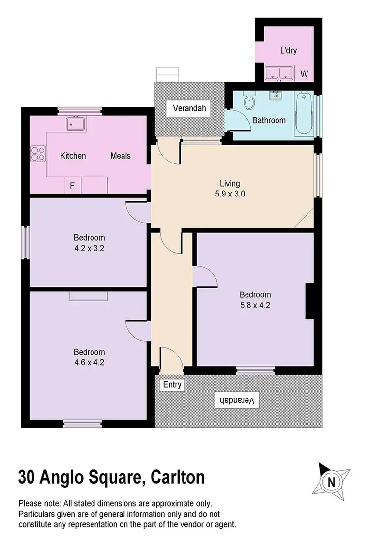 Floorplan of Homely house listing, 30 Anglo Sq, Carlton NSW