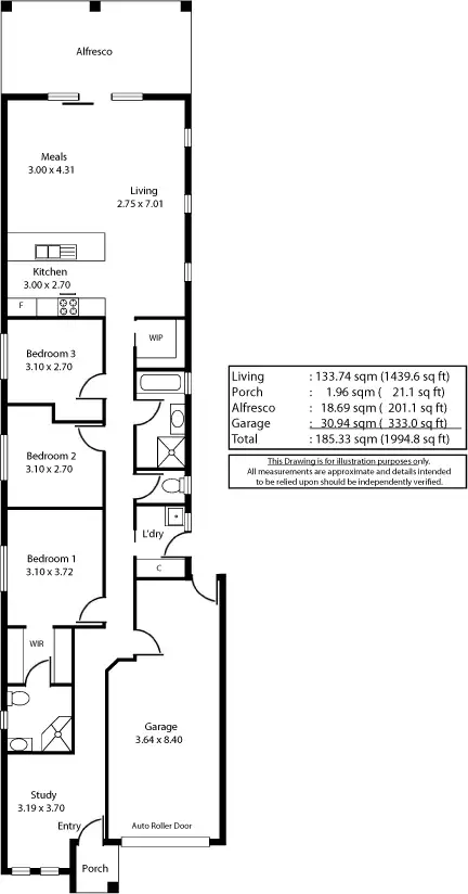 Floorplan of Homely house listing, 21 Tunbridge St, Woodville South SA
