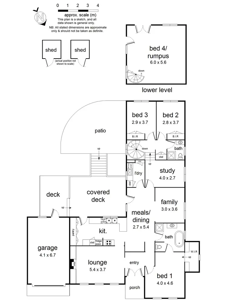 Floorplan of Homely house listing, 348 CAMBRIDGE Rd, Montrose VIC