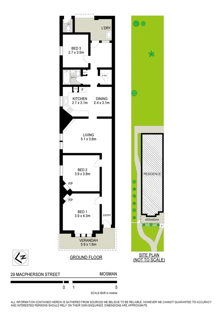 Floorplan of Homely house listing, 29 Macpherson St, Mosman NSW
