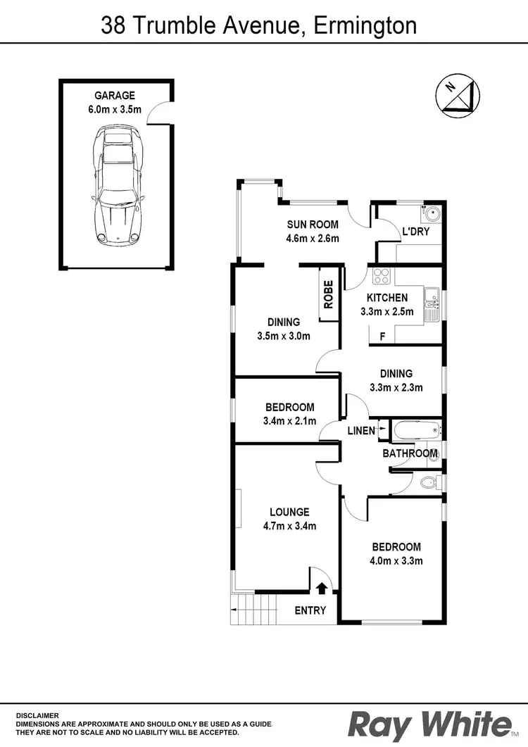 Floorplan of Homely house listing, 38 Trumble Ave, Ermington NSW