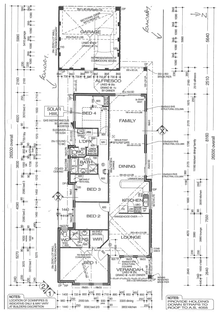 Floorplan of Homely house listing, 6 Oban Way, Ellenbrook WA