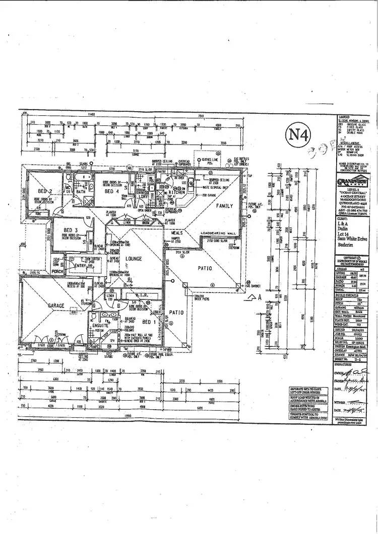 Floorplan of Homely house listing, 84 Samwhite Dr, Buderim QLD