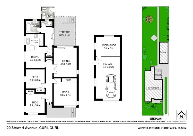 Floorplan of Homely house listing, 20 Stewart Ave, Curl Curl NSW