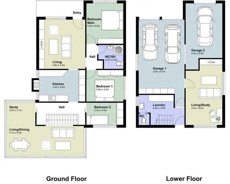 Floorplan of Homely house listing, 69 Grandview St, Shelly Beach NSW